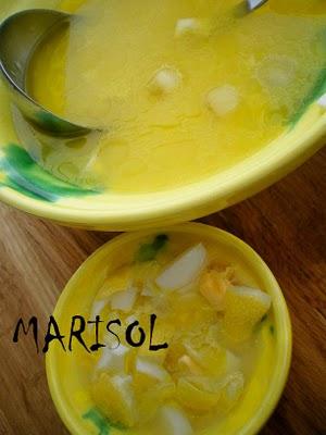Ensalada o sopa  de limon