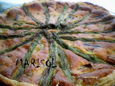 Quiche de esparragos