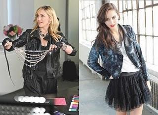 Madonna presenta una colección de ropa ochentera