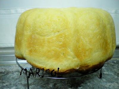 Brioche relleno de chocolate