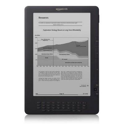 Amazon rebaja el precio del Kindle DX