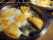 Espinacas queso
