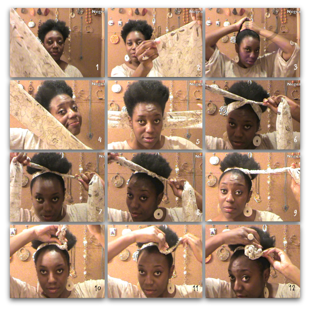 Diadema en espiral paso a paso