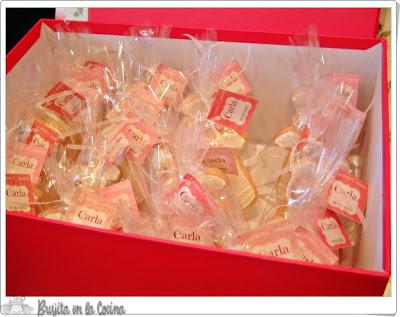Galletas para la Comunión de Carla