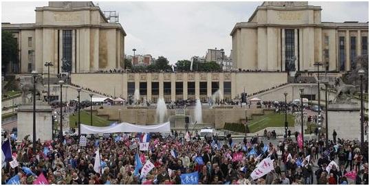 Nueva manifestación contra el Matrimonio Igualitario en París