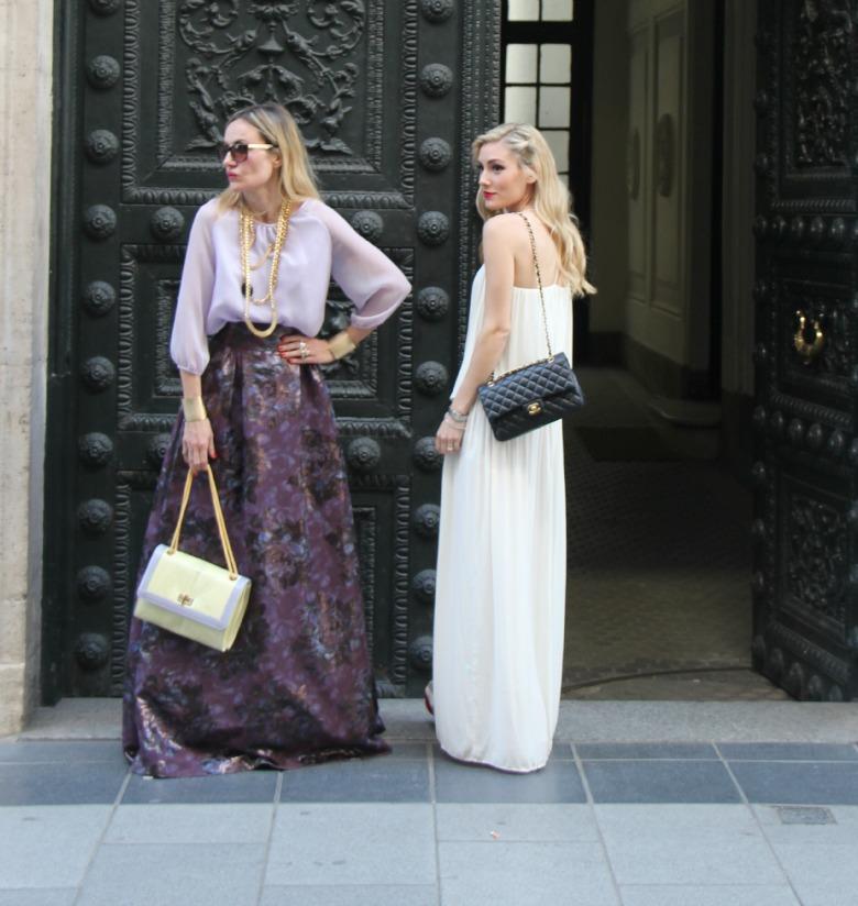 Priscila Hernández, Clara Courel y Pagoa Larena Shopping