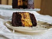 Layer cake chocolate naranja relleno orange curd