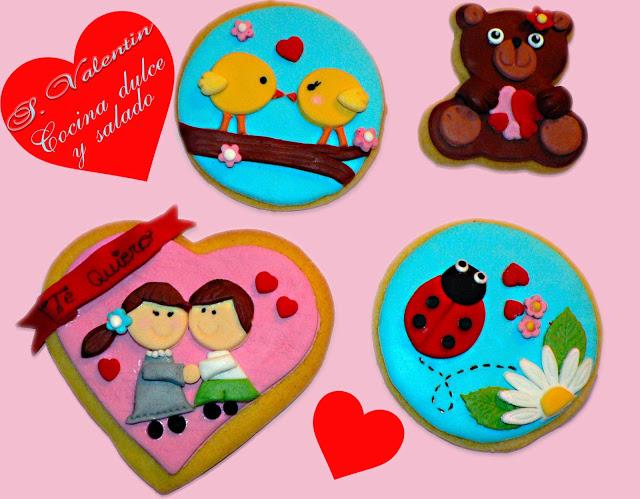 Galletas de San Valentin