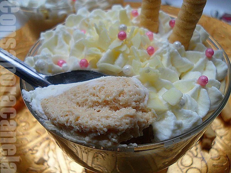 Mousse de turrón
