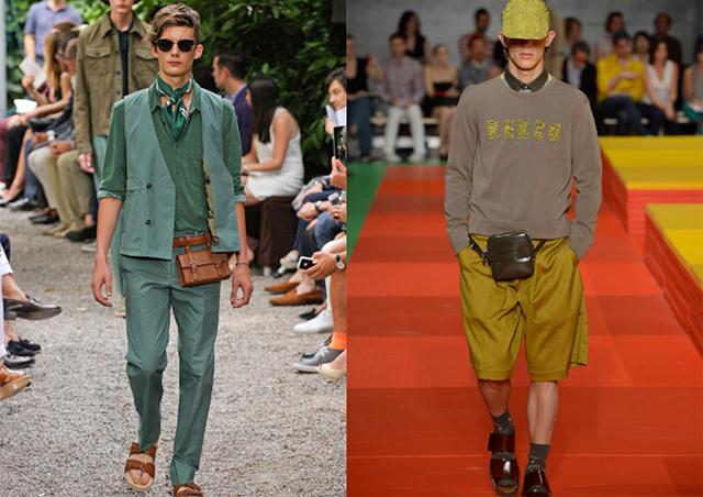 Riñonera Trussardi & Kenzo S/S 2013