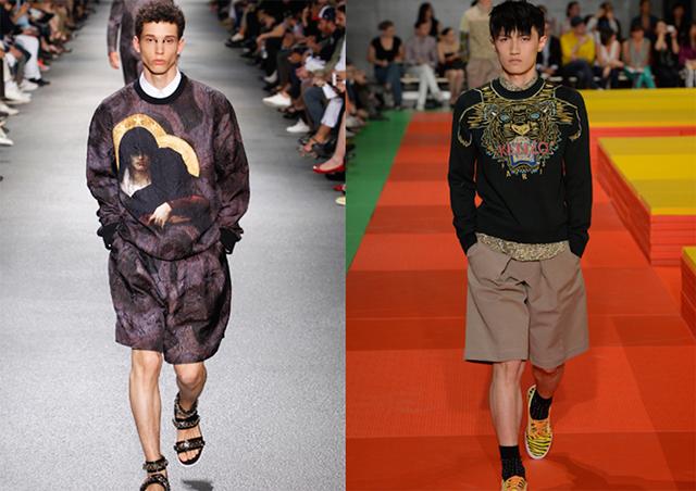 Sweatshirt Givenchy & Kenzo S/S 2013