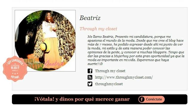 II EDICIÓN MUJER IT, ¿ME AYUDAS CON TU VOTO?