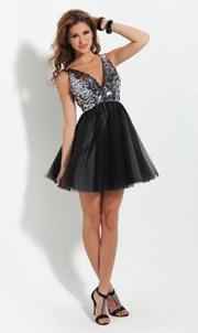 PERSUN Black Prom Dresses