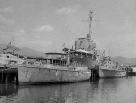 El Corynthia anclado en la Base Naval de Santiago de Cuba