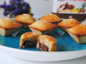 Financiers rellenos nutellla, camerawoman
