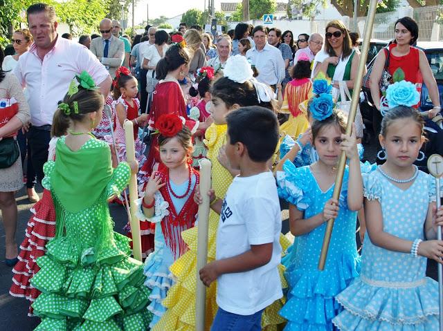 La Cruz de Mayo del Colegio Los Rosales. (2): la procesión.
