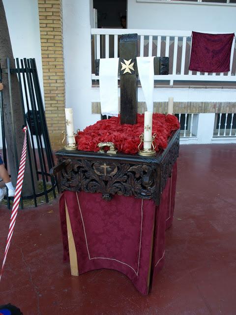 La Cruz de Mayo del Colegio Los Rosales. (1): los preparativos.