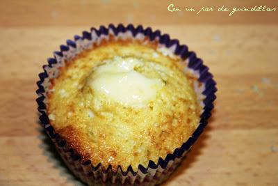 Cupcake de lima-limón