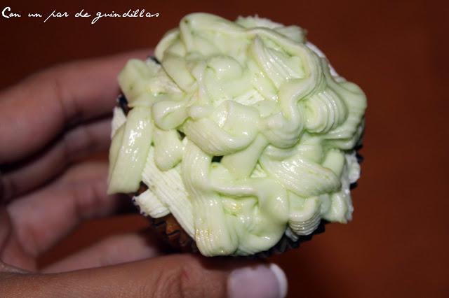 Cupcake de lima-limón