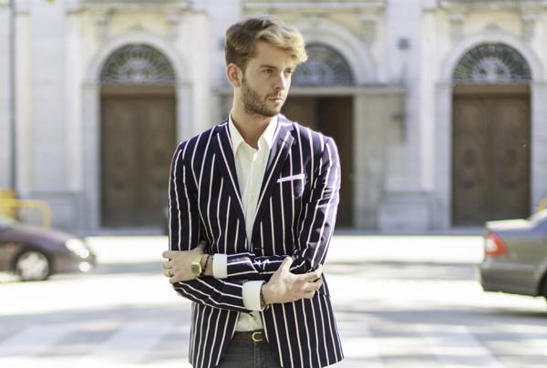 This is an outfit: Gentleman with a twist