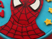 Tarta spiderman técnica puzzle