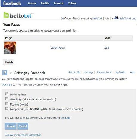 hellotxt 20 Facebook Tips/Tricks You Might Not Know