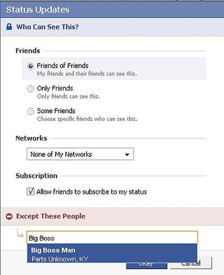 hide status 20 Facebook Tips/Tricks You Might Not Know