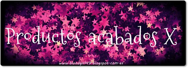 Productos acabados X