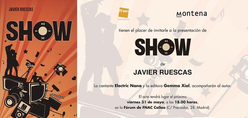 Montena te invita a la firma de Show