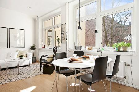 Mini piso nórdico de 36 m² mini pisos decoración diseño grandes ventanales piso pequeño estilo nórdico diseño decoración decoración nordica pisos pequeños decoración funcional nórdica decoración excelentes acabados decoración espacios pisos pequeños blog pisos pequeños blog decoración nórdica