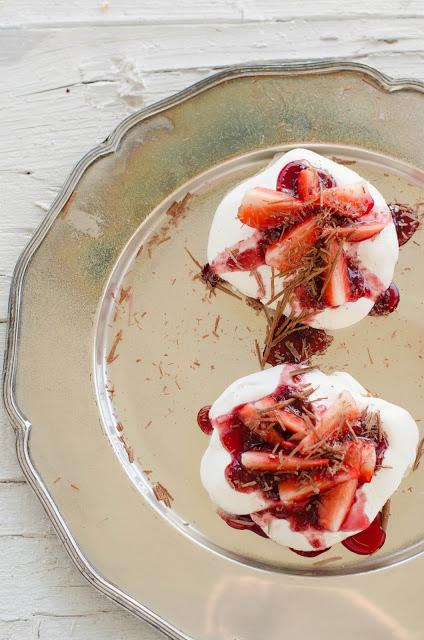 merengue de fresas