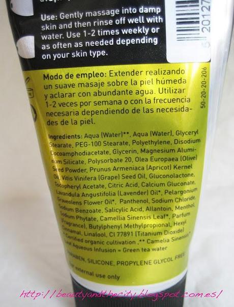 APIVITA Face Scrub with Olive - Review