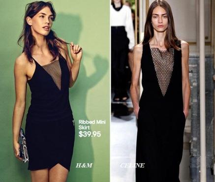 H&M; vs. Balenciaga, Kenzo y Celine. ¿Parecidos razonables o copia descarada?
