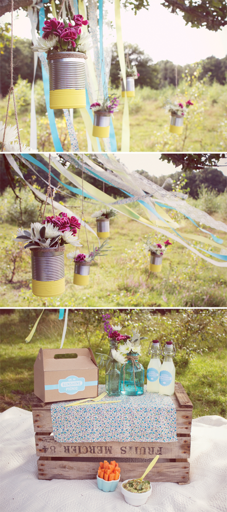 Picnic improvisado y muy handmade