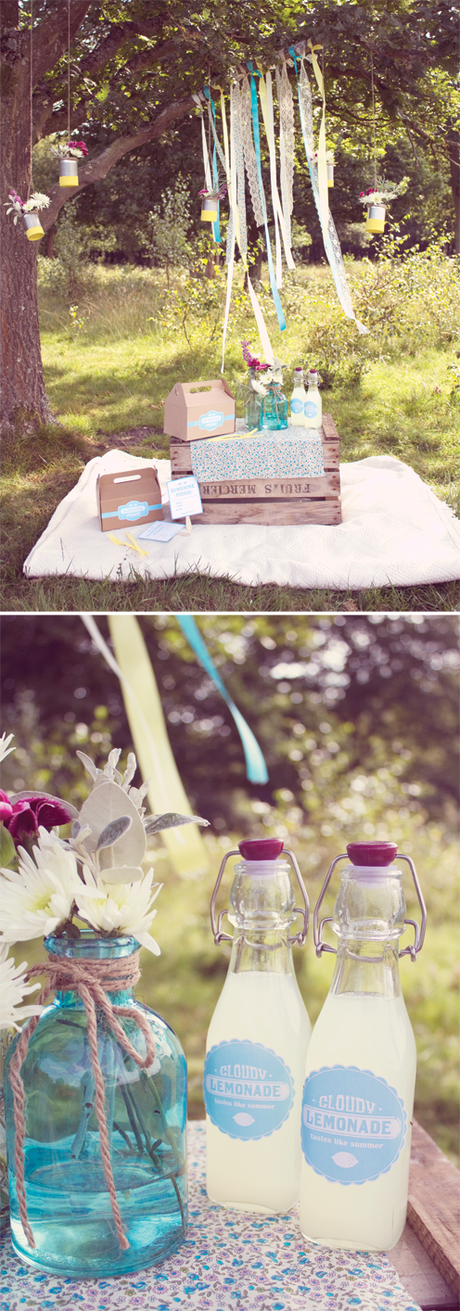 Picnic improvisado y muy handmade