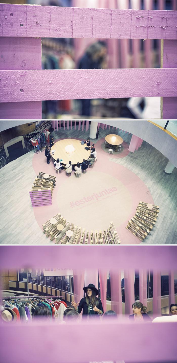 taller de estilismo #estarjuntas ABC Serrano