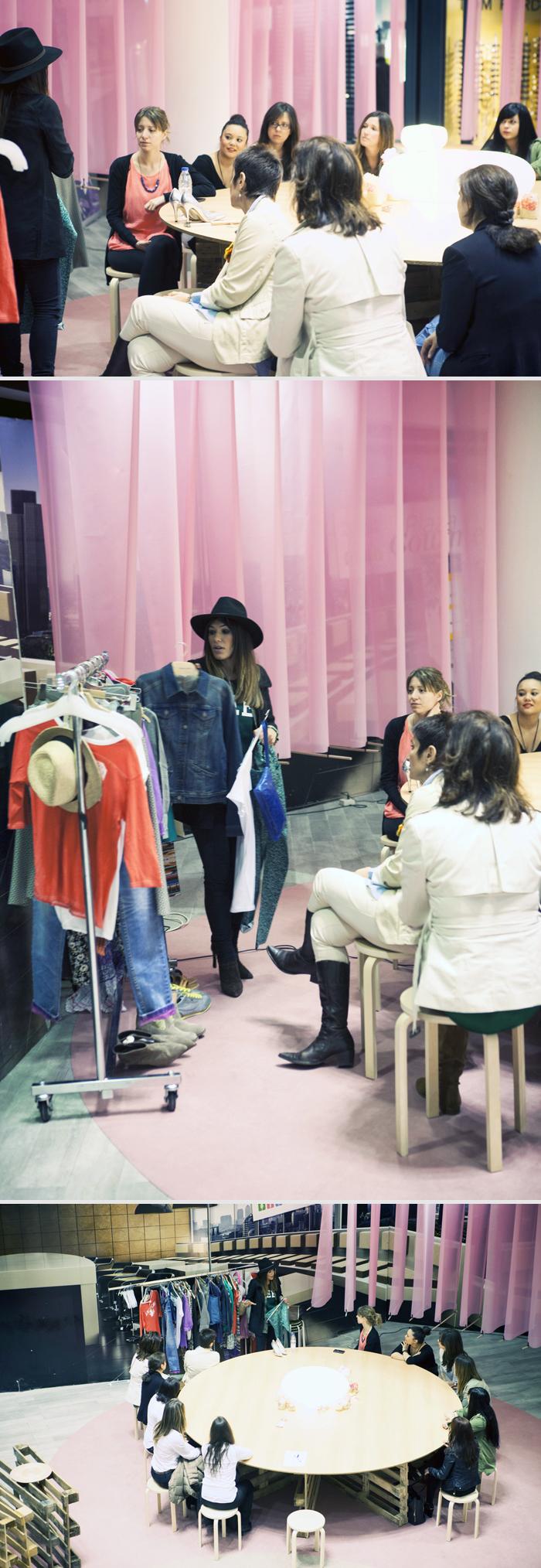 taller de estilismo #estarjuntas ABC Serrano