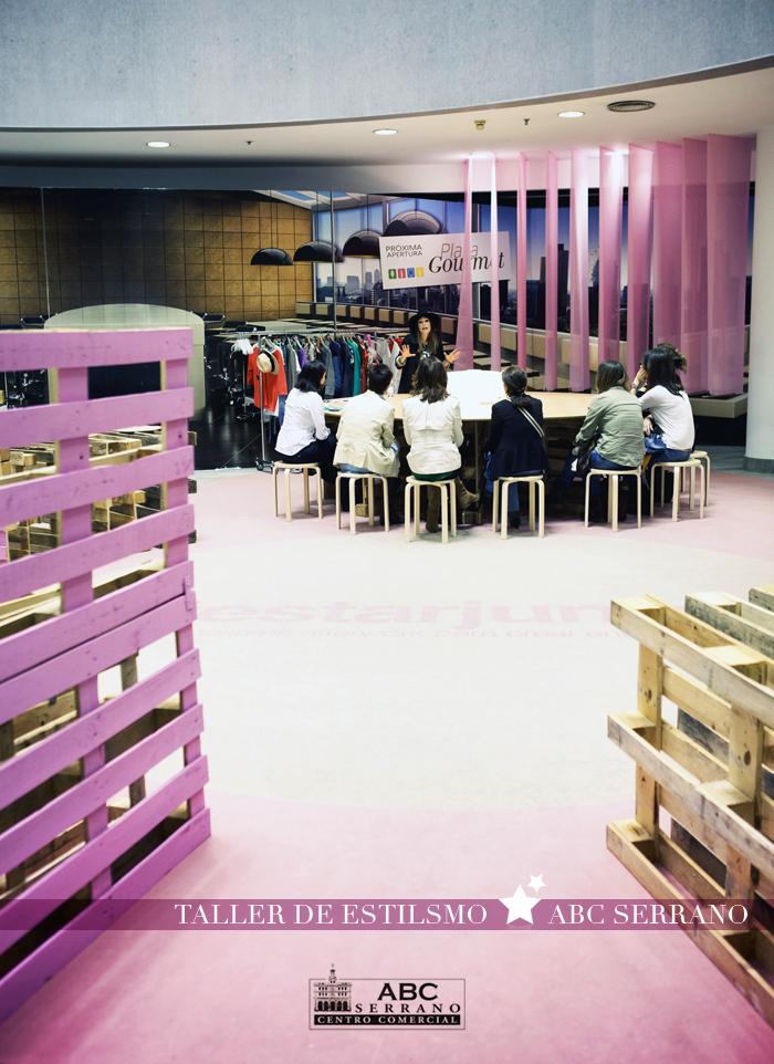 taller de estilismo #estarjuntas ABC Serrano