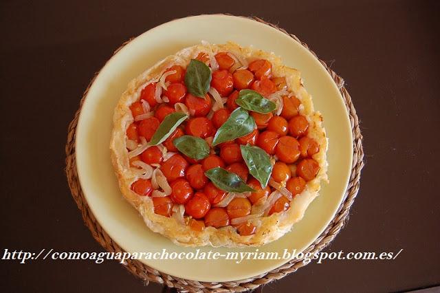 TATIN DE TOMATES CHERRYS CONFITADOS