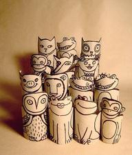 animales carton