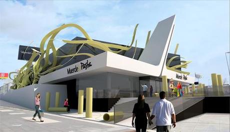 A-cero presenta una primera propuesta de reforma para un restaurante en Madrid