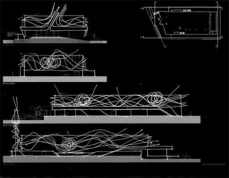 A-cero presenta una primera propuesta de reforma para un restaurante en Madrid