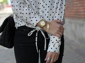 polka blouse