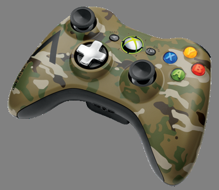 Mando Xbox 360 de camuflaje para los intrépidos mando camuflaje xbox360 Mando Xbox 360 de camuflaje para los intrépidos