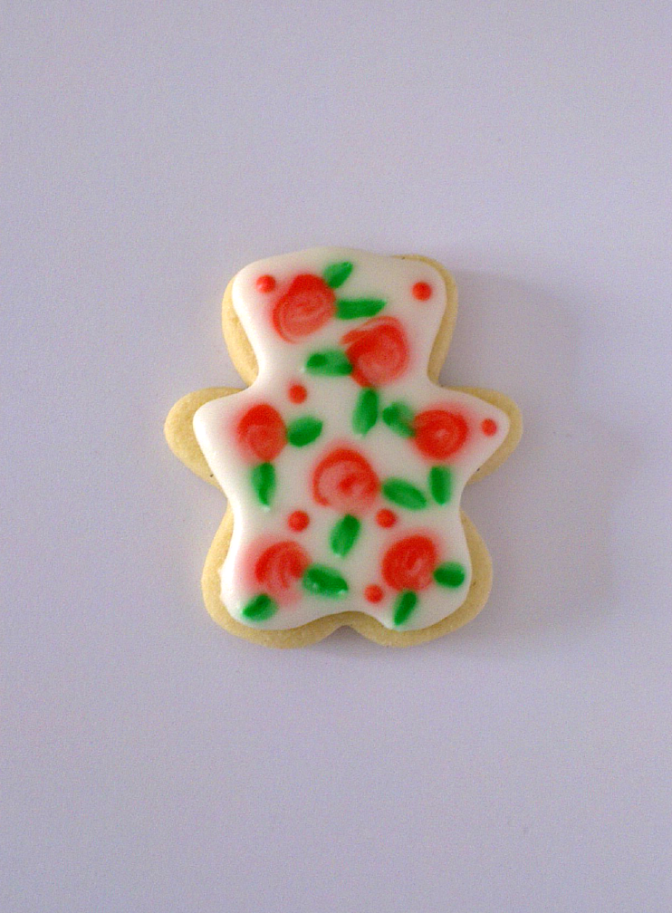 ♥ Galletas estilo romántico usando wet on wet