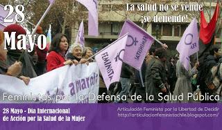 Se posterga Feria Pública del 28 de Mayo, Día Internacional de Acción por la Salud de las Mujeres