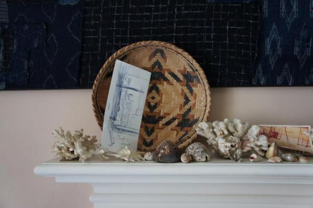 Una casa en Londres llena de textiles