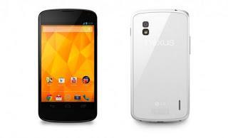 Nexus 4 en blanco es oficial, disponible a partir de mañana