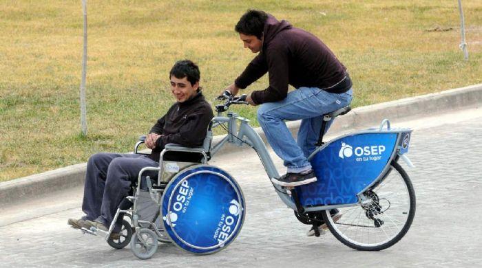 Ya se pueden alquilar bicis adaptadas para personas con discapacidad