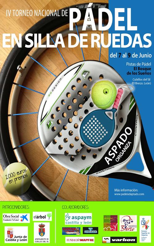 Las mejores parejas de España se citan en el IV Torneo Nacional de Pádel Adaptado en silla de ruedas